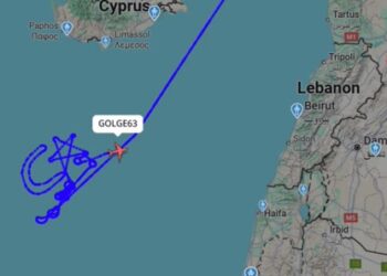 Drone σχημάτισε την τουρκική σημαία στο FIR Λευκωσίας