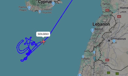 Drone σχημάτισε την τουρκική σημαία στο FIR Λευκωσίας