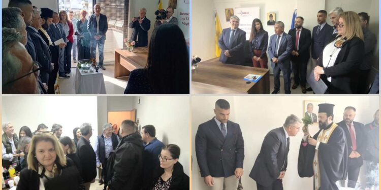 Εγκαίνια των νέων γραφείων της ΝΙΚΗΣ στο Αγρίνιο