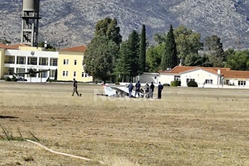 Πτώση εκπαιδευτικού αεροσκάφους στο Τατόι – Εκτός κινδύνου οι δύο πιλότοι