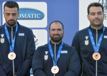 Χάλκινο μετάλλιο για την Ελλάδα στο σκητ ανδρών στο Παγκόσμιο Πρωτάθλημα Σκοποβολής