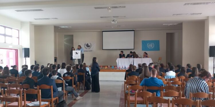 Το Καλλιτεχνικό Σχολείο Μεσολογγίου φιλοξένησε το 1ο Συνέδριο Model United Nations (MUN)