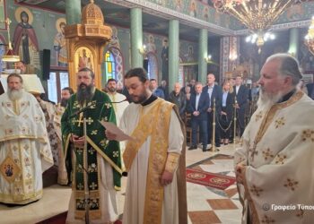Σπάρτο Αμφιλοχίας: Χειροτονία π. Ιακώβου Τρομπούκη