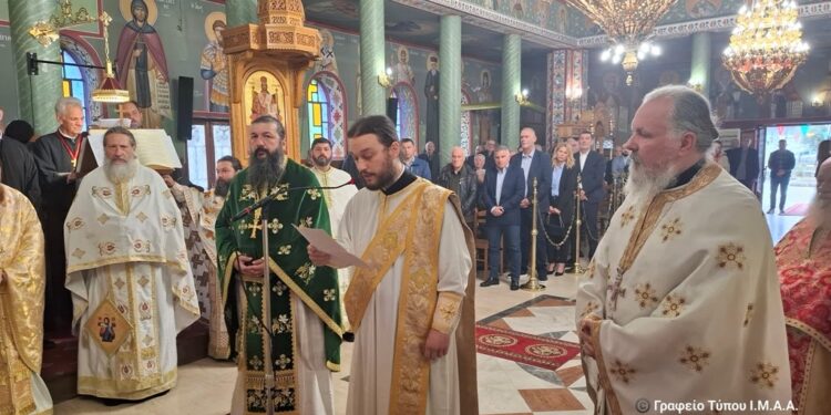 Σπάρτο Αμφιλοχίας: Χειροτονία π. Ιακώβου Τρομπούκη