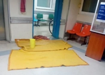 Μεσολόγγι: Πλημμύρισε ο 3ος όροφος, όλη η Παθολογική Κλινική, από τους θαλάμους των ασθενών, τους διαδρόμους μέχρι  και τα γραφεία των ιατρών και τους αποθηκευτικούς χώρους