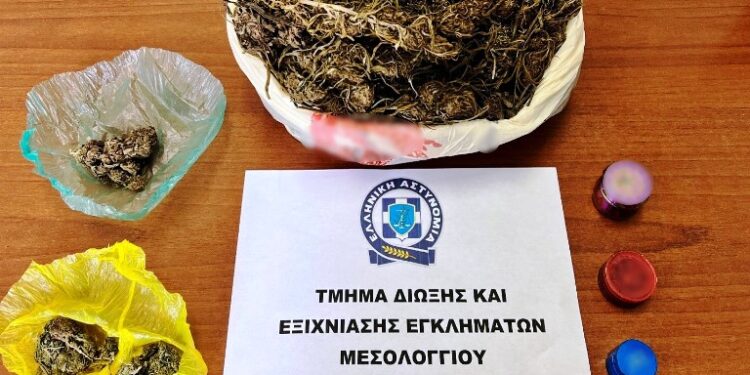 Αστυνομικοί του Μεσολογγίου συνέλαβαν διακινητή ναρκωτικών στο Αγρίνιο – Συνέδραμε σημαντικά ο εκπαιδευμένος σκύλος «Sporty» (ΦΩΤΟ)