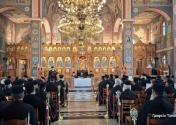 Τρίτη Ιερατική Σύναξη στην Ι. Μ. Αιτωλοακαρνανίας