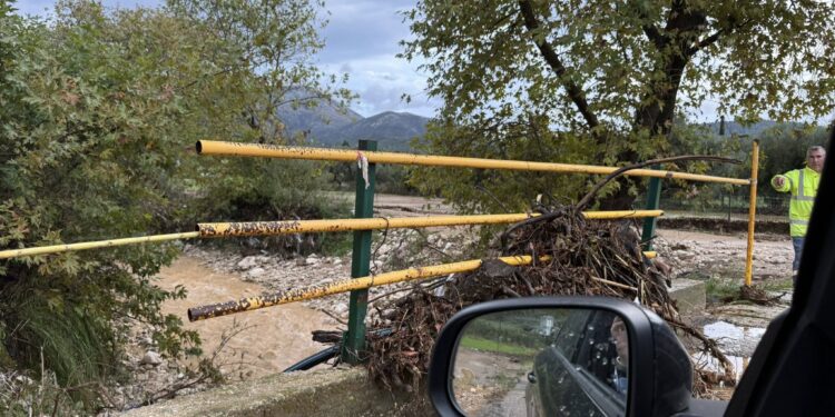 Η κακοκαιρία έπληξε αγροτικές εκμεταλλεύσεις στο Δήμο Ξηρομέρου
