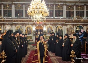 Τρίτη επέτειος Ενθρονίσεως Μητροπολίτου Αιτωλοακαρνανίας κ. Δαμασκηνού