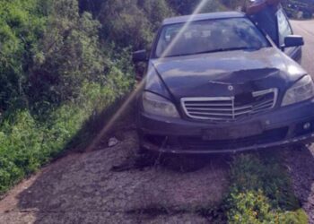 Εκτροπή  αυτοκινήτου σημειώθηκε στην Ε. Ο Αμφιλοχίας – Αγρινίου