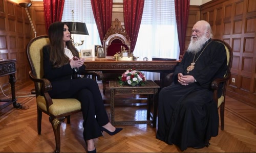 Στο Μέγαρο της Αρχιεπισκοπής Αθηνών η νέα πρέσβης των ΗΠΑ, Κίμπερλι Γκιλφόιλ