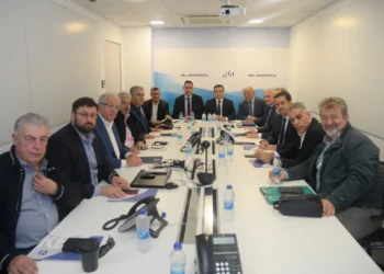 Συνάντηση Κώστα Σκρέκα με το ΔΣ της ΚΕΔΕ