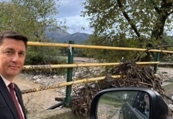 Τριανταφυλλάκης για τις ζημιές στο Ξηρόμερο από την κακοκαιρία: «Πρέπει να επανασχεδιάσουμε συνολικά τις υποδομές»