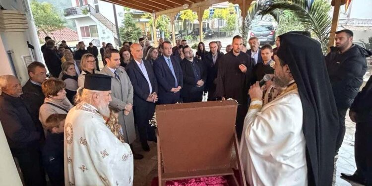 Λαμπρός ο εορτασμός των Παμμεγίστων Ταξιαρχών Μιχαήλ και Γαβριήλ πολιούχων της Σαργιάδας Αγρινίου