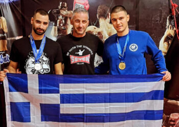 Tεράστια επιτυχία σημείωσαν δύο αθλητές του Ηρακλή Αγρινίου στο Πανευρωπαϊκό Πρωτάθλημα Παγκρατίου