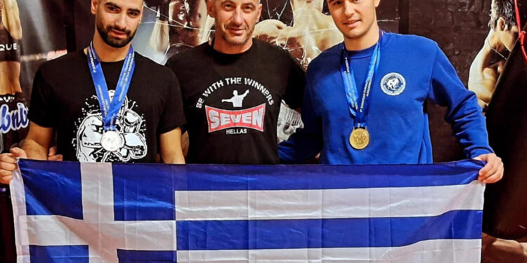 Tεράστια επιτυχία σημείωσαν δύο αθλητές του Ηρακλή Αγρινίου στο Πανευρωπαϊκό Πρωτάθλημα Παγκρατίου