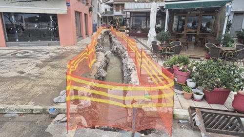 Προσωρινή διακοπή κυκλοφορίας οχημάτων στην οδό Θ. Χαβίνη στο πλαίσιο του έργου «Ανοικτά Κέντρα Εμπορίου Δήμου Αμφιλοχίας»