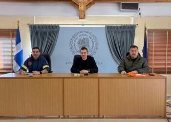 Συντονιστική σύσκεψη για την αντιμετώπιση εκτάκτων αναγκών από χιονοπτώσεις και παγετό στον Δήμο Ιερής Πόλης Μεσολογγίου