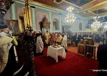 Με λαμπρότητα εορτάστηκε η μνήμη του Αγίου Σπυρίδωνος, Πολιούχος της Βόνιτσας