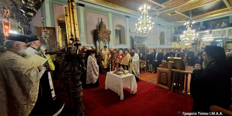 Με λαμπρότητα εορτάστηκε η μνήμη του Αγίου Σπυρίδωνος, Πολιούχος της Βόνιτσας