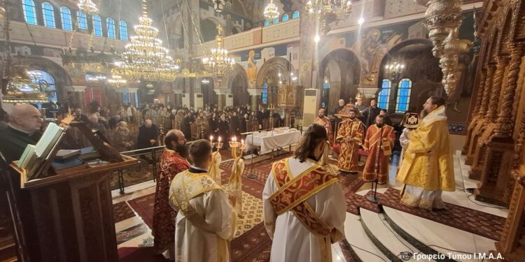 Αγρίνιο, Ναός Ζωοδόχου Πηγής, εορτή του Αγίου Ιγνατίου του Θεοφόρου