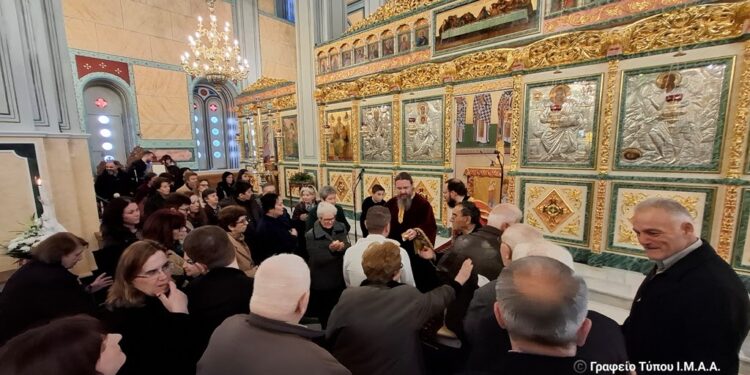 Η εορτή του Αγίου Στεφάνου και η ανάμνηση του θαύματος του Αγίου Σπυρίδωνος στην Ι. Π. Μεσολογγίου