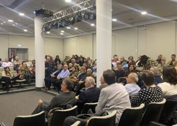 Πλήθος κόσμου στην παρουσίαση του βιβλίου του Δημήτρη Αλεξανδρή