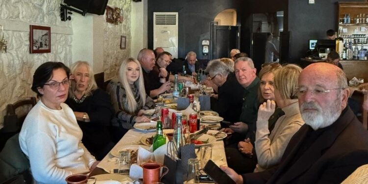 Με δημοσιογράφους συναντήθηκε ο Χρήστος Κωστακόπουλος