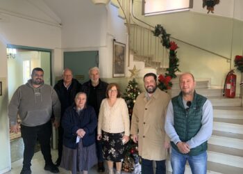 Επίσκεψη της ΔΕΕΠ Αιτωλοακαρνανίας στο Γηροκομείο της Χριστιανικής Ένωσης Αγρινίου