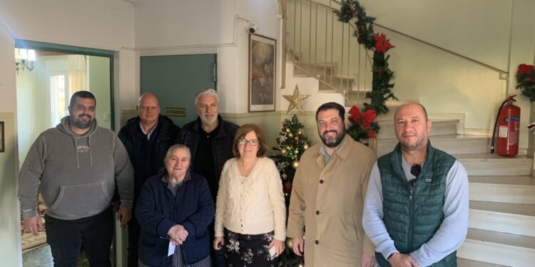 Επίσκεψη της ΔΕΕΠ Αιτωλοακαρνανίας στο Γηροκομείο της Χριστιανικής Ένωσης Αγρινίου