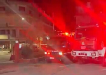 Αγρίνιο: «Καλωσόρισμα» του 2026 με σειρήνες στην Πυροσβεστική (βίντεο-φωτο)