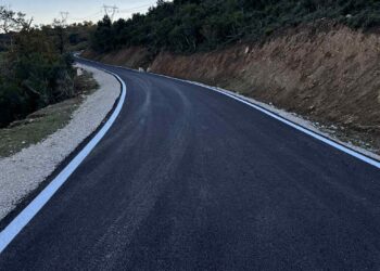 Ολοκληρώθηκε από τον Δήμο Αμφιλοχίας η ασφαλτόστρωση του δρόμου από το χωριό Βαρετάδα προς τον οικισμό Λαγκάδα