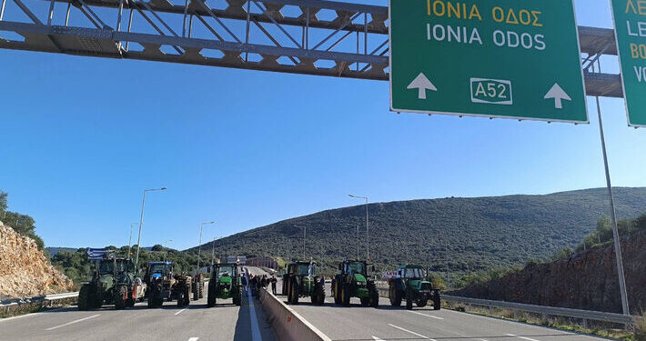 Νέος αποκλεισμός της Αμβρακίας Οδού από αγροτοκτηνοτρόφους