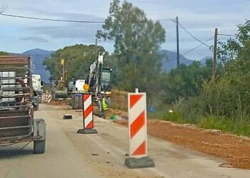 Παράταση των κυκλοφοριακών ρυθμίσεων για το έργο του νέου αγωγού ύδρευσης Πρέβεζας-Άρτας-Λευκάδας