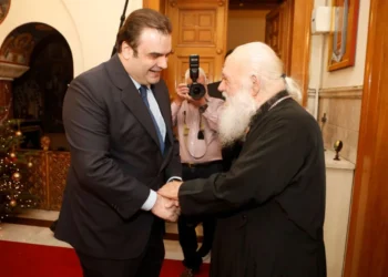 Συνάντηση του Κυριάκου Πιερρακάκη με τον Αρχιεπίσκοπο Ιερώνυμο – Τι συζήτησαν