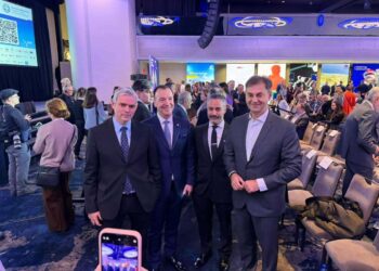 Ο Κώστας Καραγκούνης στην 5η Εκδήλωση Rebrain Greece στη Νέα Υόρκη