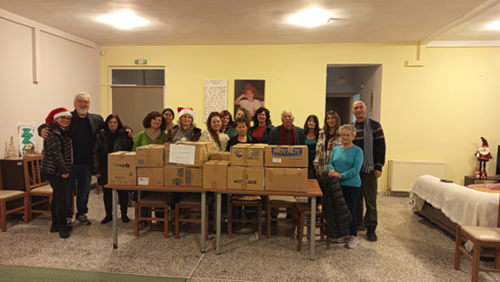 ΣΔΕ Αγρινίου: Χριστουγεννιάτικη προσφορά αγάπης στα παιδιά του «Χαμόγελου»