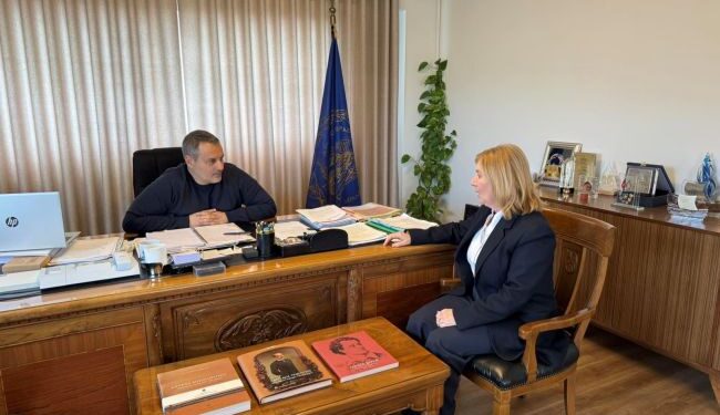 Συνάντηση Δημάρχου Μεσολογγίου με τη Διοικήτρια του Γενικού Νοσοκομείου Μεσολογγίου