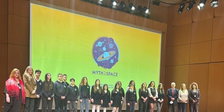 «Από τον Αχελώο στα άστρα» – Συμμετοχή του 5ου ΓΕΛ Αγρινίου στο 2ο Μαθητικό Συνέδριο «Myth to Space»