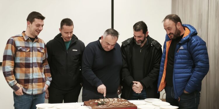 Με επιτυχία  η κοπή της  πίτας του Συνδέσμου Εργολάβων Ηλεκτρικών Έργων Αιτωλοακαρνανίας «Ο Θαλής»,