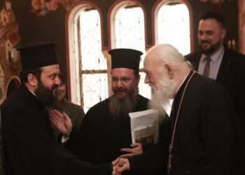 Ο Μητροπολίτης Αιτωλίας και Ακαρνανίας στον Αρχιεπίσκοπο