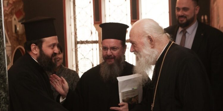 Ο Μητροπολίτης Αιτωλίας και Ακαρνανίας στον Αρχιεπίσκοπο