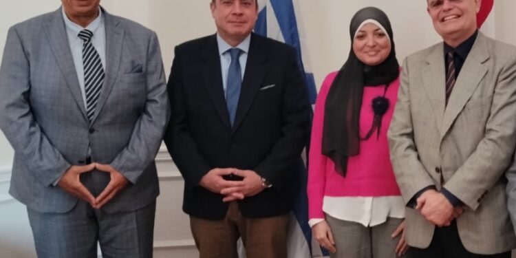 Συνάντηση Πασιόπουλου με Εμπορική Ακόλουθο Πρεσβείας Αιγύπτου