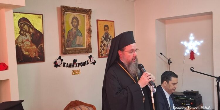 Η πρώτη του Έτους στην Ιερά Μητρόπολη Αιτωλοακαρνανίας