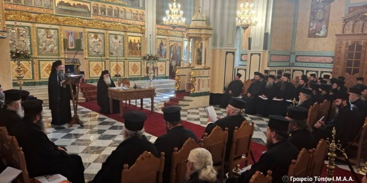 Μεσολόγγι, Ναός Αγίου Σπυρίδωνος, Πρώτη επετειακή ιερατική σύναξη