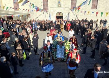 Η Αμφιλοχία τίμησε τον πολιούχο της Άγιο Αθανάσιο