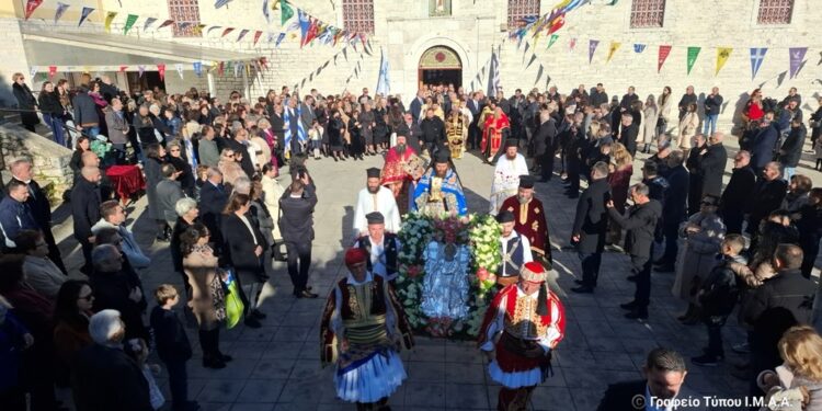 Η Αμφιλοχία τίμησε τον πολιούχο της Άγιο Αθανάσιο
