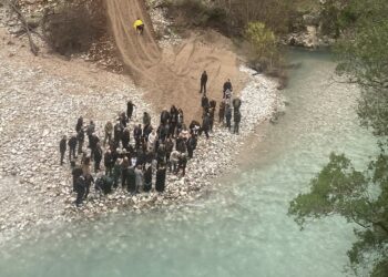 Με επιτυχία ο καθιερωμένος αγιασμός των υδάτων στο Βαλτσόρεμα Θέρμου