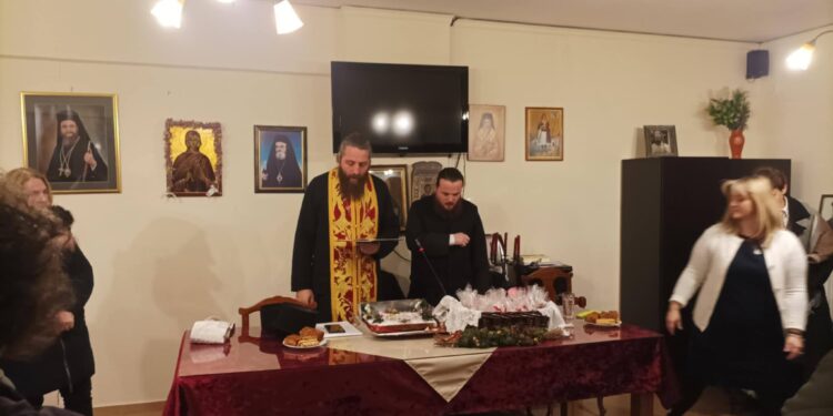 Κοπή Βασιλόπιτας και Μάθημα Αγίας Γραφής στην Αγία Παρασκευή Αμφιλοχίας