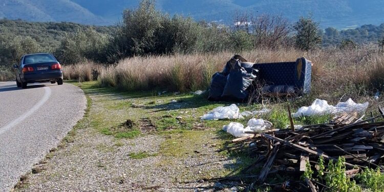 Ανεξέλεγκτη ρίψη σκουπιδιών: Πληγή για τον Δήμο Ακτίου – Βόνιτσας